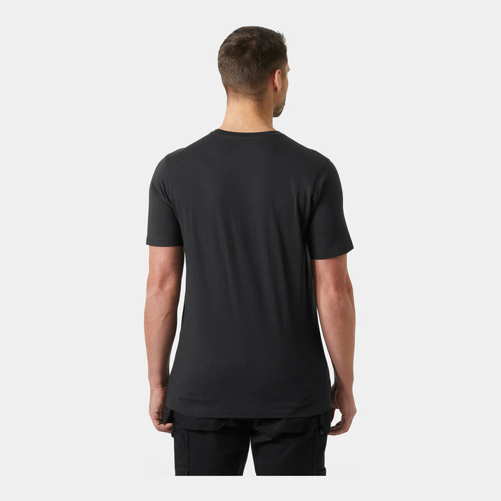 Helly Hansen Classic 2.0 T-Shirt 79397 Black — Worn on Site 