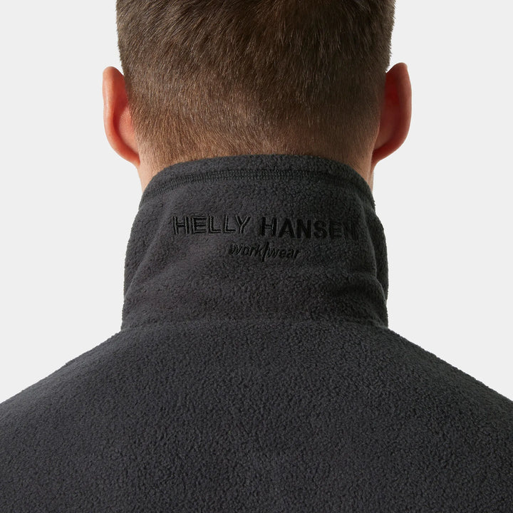 Helly Hansen Fyre Flame Resistant Arc Flash &amp; Anti-Static Fleece Jacket 72149 Ebony — Product Detail 301 