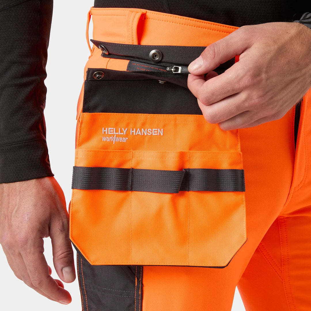 Helly Hansen HH Connect Essential 1 Pocket 79493 Orange/Ebony — Worn on Site 