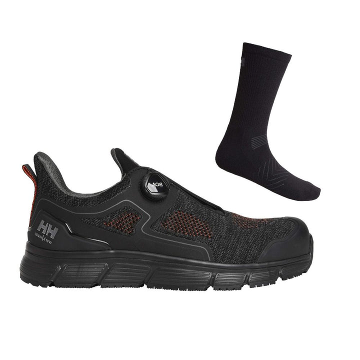 Helly Hansen Kensington 78351 Special Offer Shoes Plus Helly Socks Bundle#colour_black