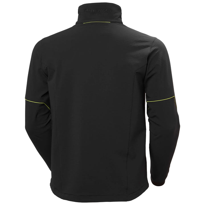 Helly Hansen Magni Evolution Midlayer Jacket 72277 Black — Back View 