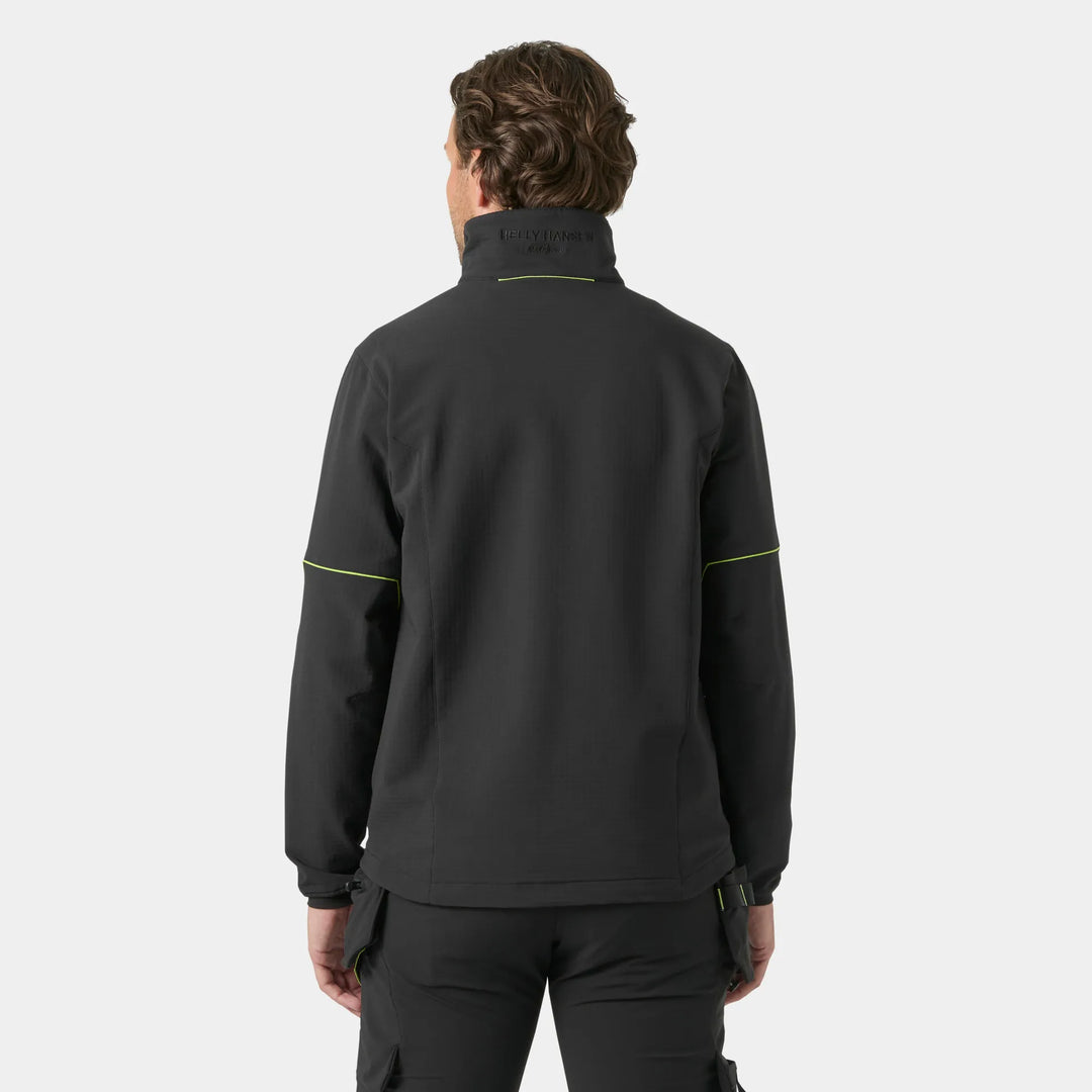 Helly Hansen Magni Evolution Midlayer Jacket 72277 Black — Worn on Site 