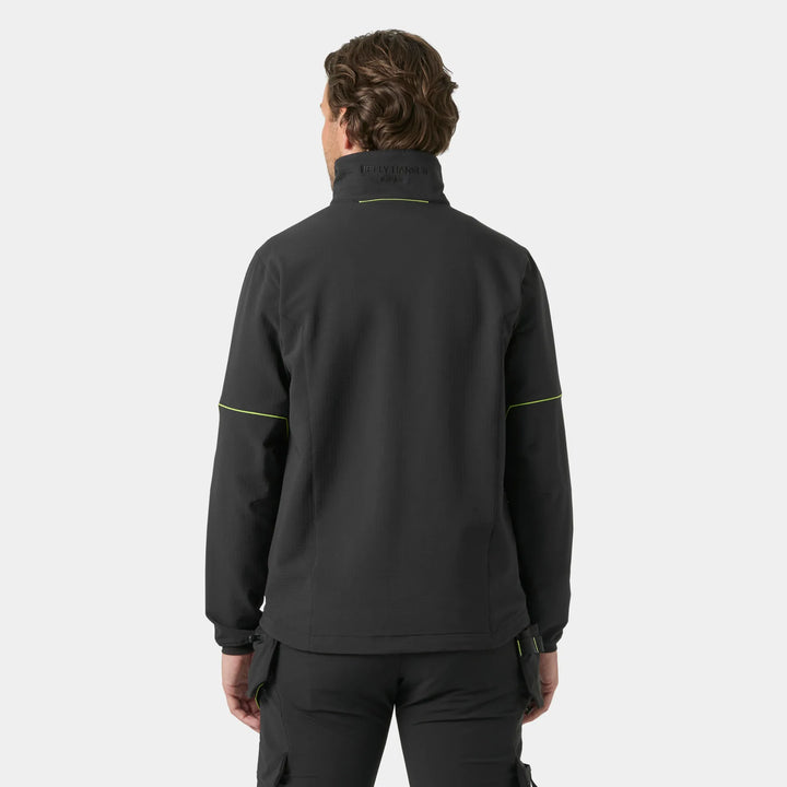 Helly Hansen Magni Evolution Midlayer Jacket 72277 Black — Worn on Site 