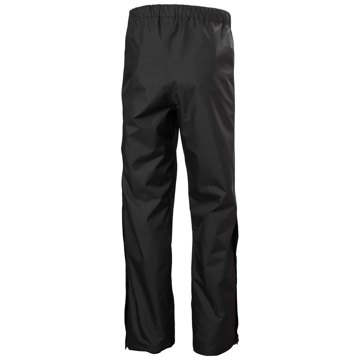 Helly Hansen Manchester 2.0 Pro Waterproof Shell Trousers 71460 Black — Back View 