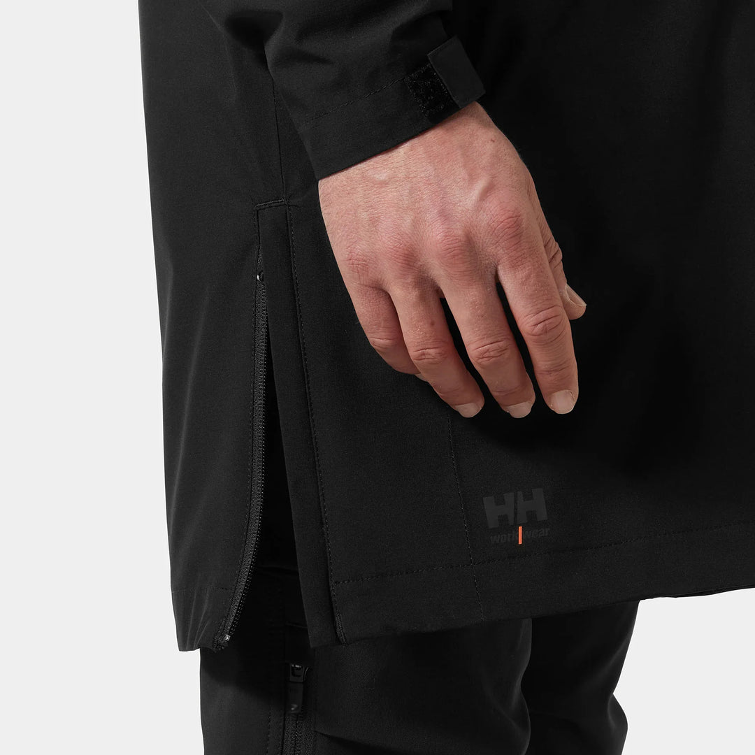 Helly Hansen Manchester 2.0 Urban Waterproof Shell Recycled Content Coat 71283 Black — Product Detail 305 