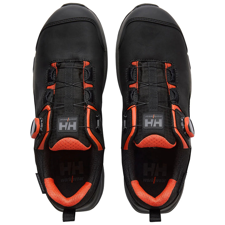 Helly Hansen Manchester LTR Low BOA Waterproof Composite Toe Lightweight Breathable S7S Safety Shoes 78425 Black/Grey — Produ 