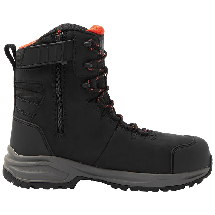 Helly Hansen Manchester LTR Tall Side Zip Waterproof Composite Toe Lightweight Breathable S7S FO SC SR Safety Boots 78434 Bla 