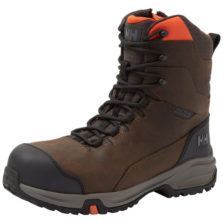 Helly Hansen Manchester LTR Tall Side Zip Waterproof Composite Toe Lightweight Breathable S7S FO SC SR Safety Boots 78434 Dar 