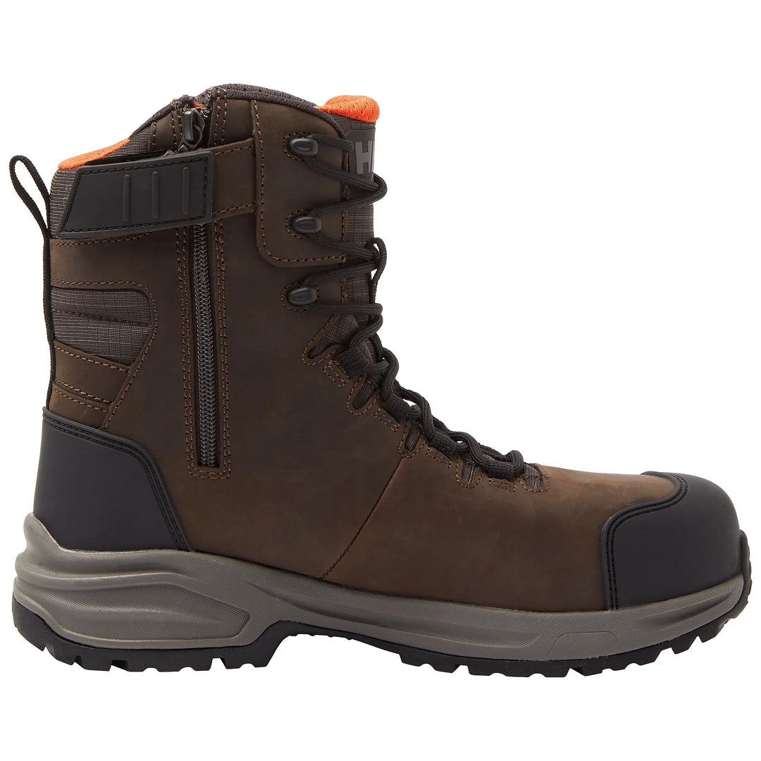 Helly Hansen Manchester LTR Tall Side Zip Waterproof Composite Toe Lightweight Breathable S7S FO SC SR Safety Boots 78434 Dar 