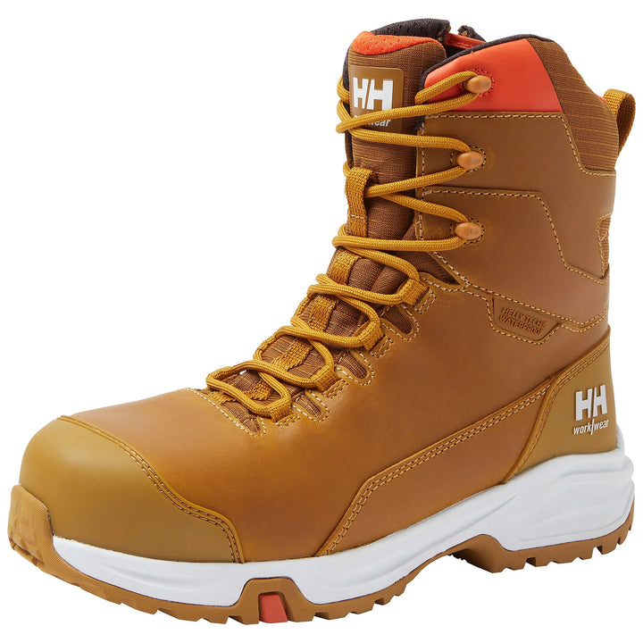 Helly Hansen Manchester LTR Tall Side Zip Waterproof Composite Toe Lightweight Breathable S7S FO SC SR Safety Boots 78434 New 