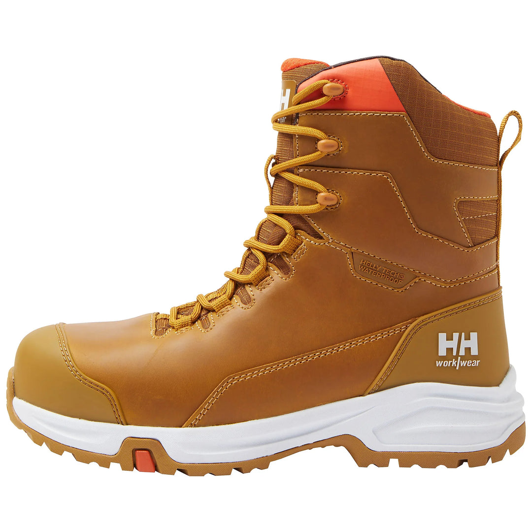 Helly Hansen Manchester LTR Tall Side Zip Waterproof Composite Toe Lightweight Breathable S7S FO SC SR Safety Boots 78434 New 