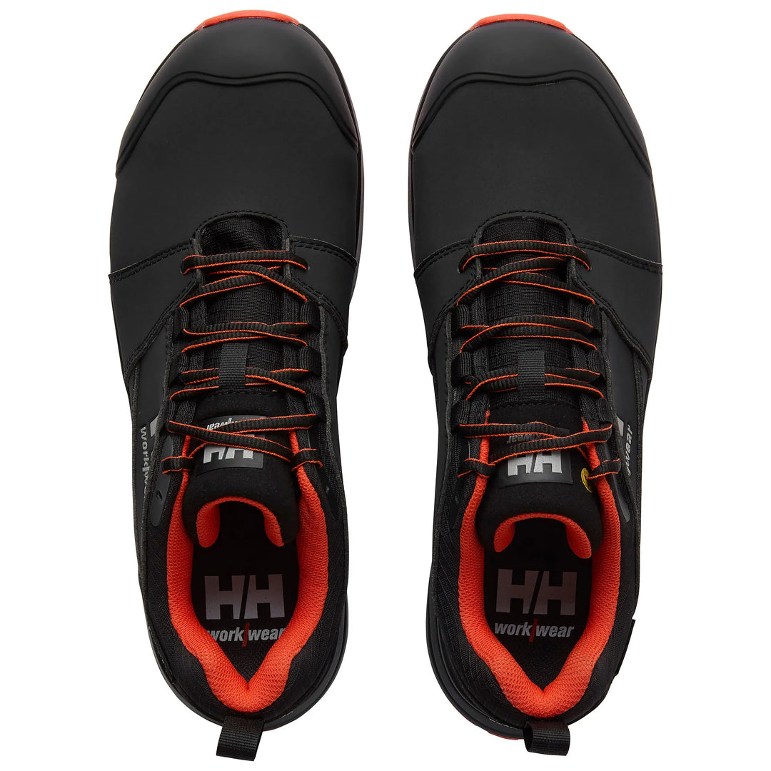 Helly Hansen Manchester MXR Low Waterproof Composite Toe Lightweight Breathable S7S Safety Shoes 78322 Black/Orange — Product 
