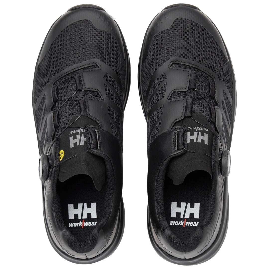 Helly Hansen Oslo Low BOA Lightweight Breathable ESD O1 Occupational Shoes 78449 Black — Product Detail 420 