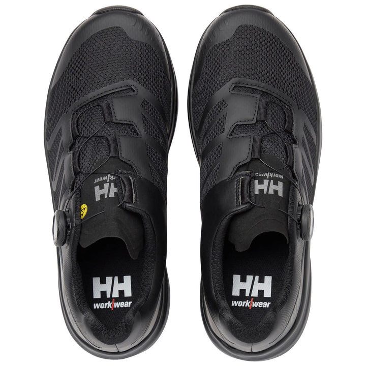 Helly Hansen Oslo Low BOA Lightweight Breathable ESD O1 Occupational Shoes 78449 Black — Product Detail 420 
