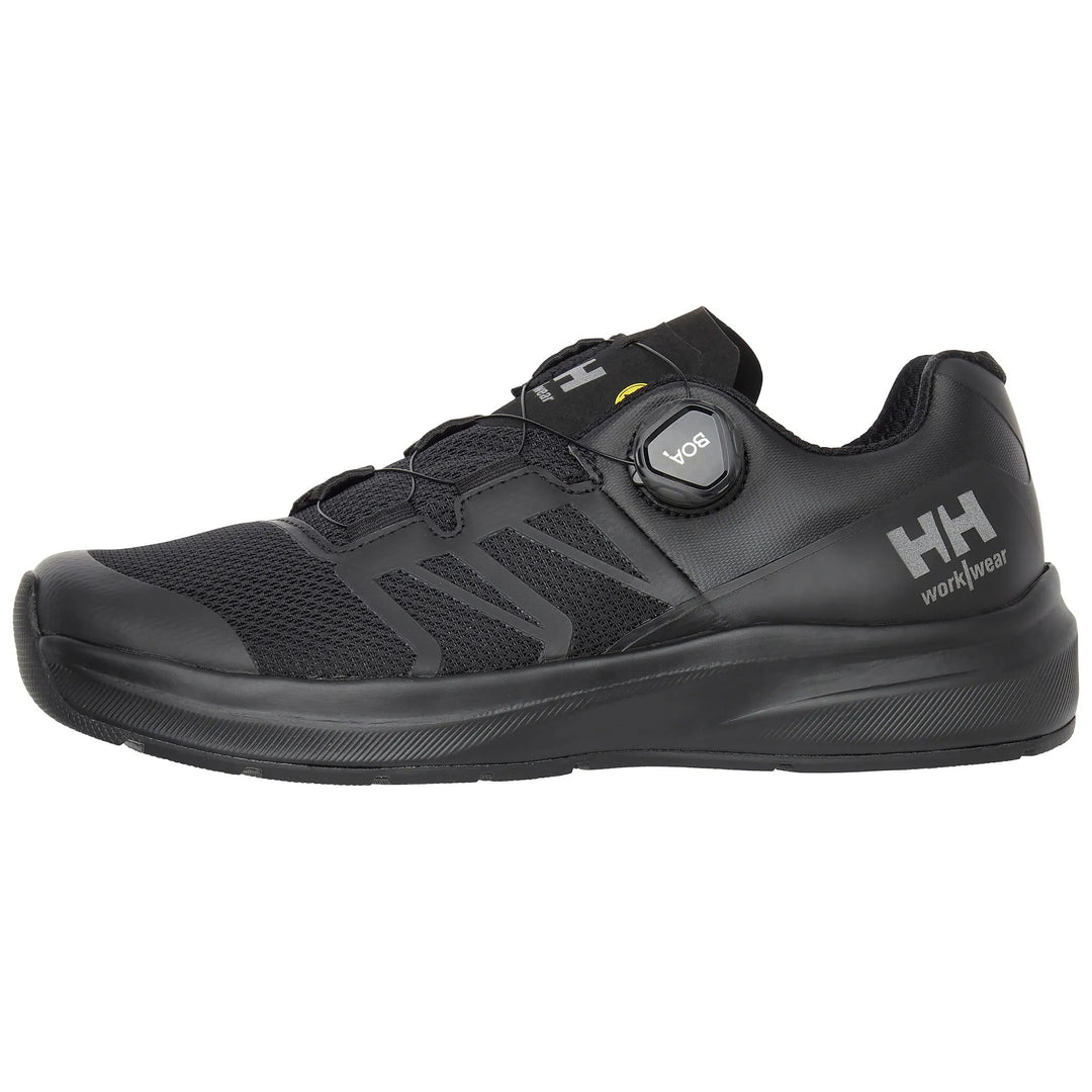 Helly Hansen Oslo Low BOA Lightweight Breathable ESD O1 Occupational Shoes 78449 Black — Hero 