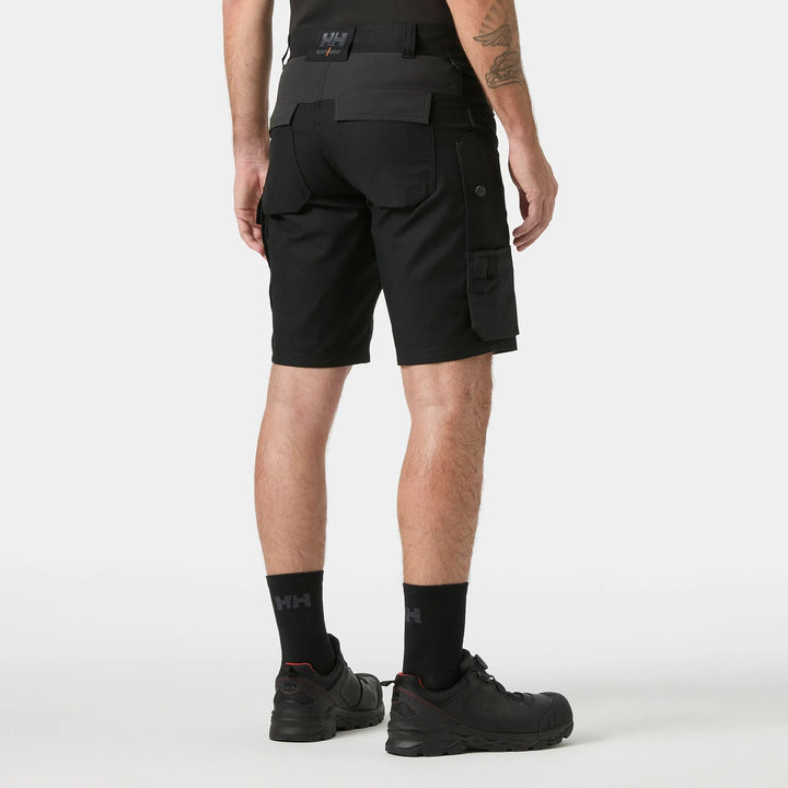 Helly Hansen Oxford 2.0 HH Connect Cordura Reinforced Shorts 77361 Black — Worn on Site 