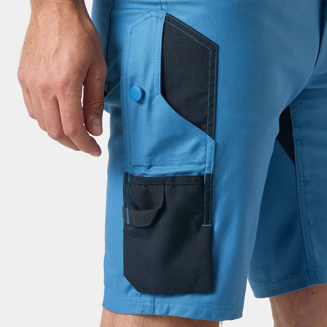 Helly Hansen Oxford 2.0 HH Connect Cordura Reinforced Shorts 77361 Navy/Stone Blue — Product Detail 302 