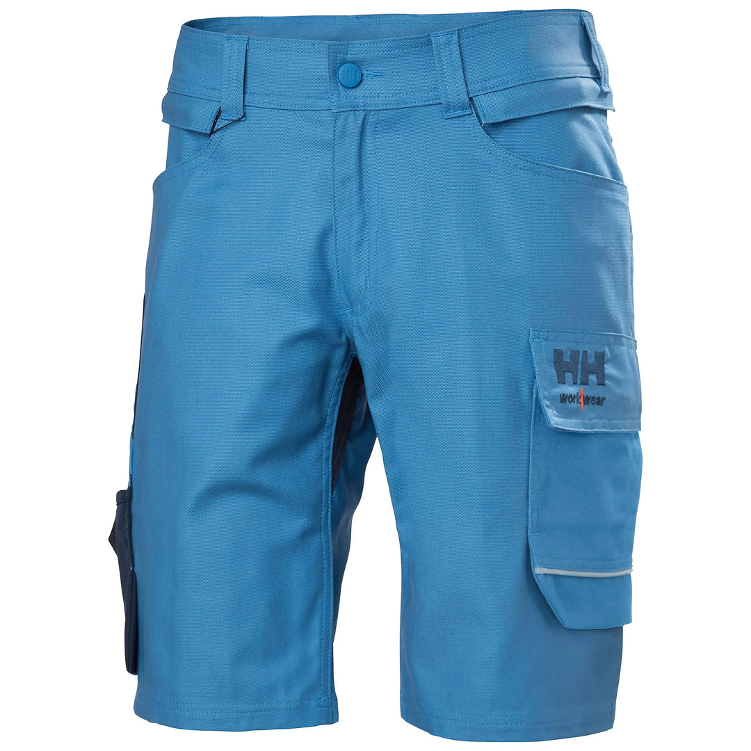 Helly Hansen Oxford 2.0 HH Connect Cordura Reinforced Shorts 77361 Navy/Stone Blue — Hero 