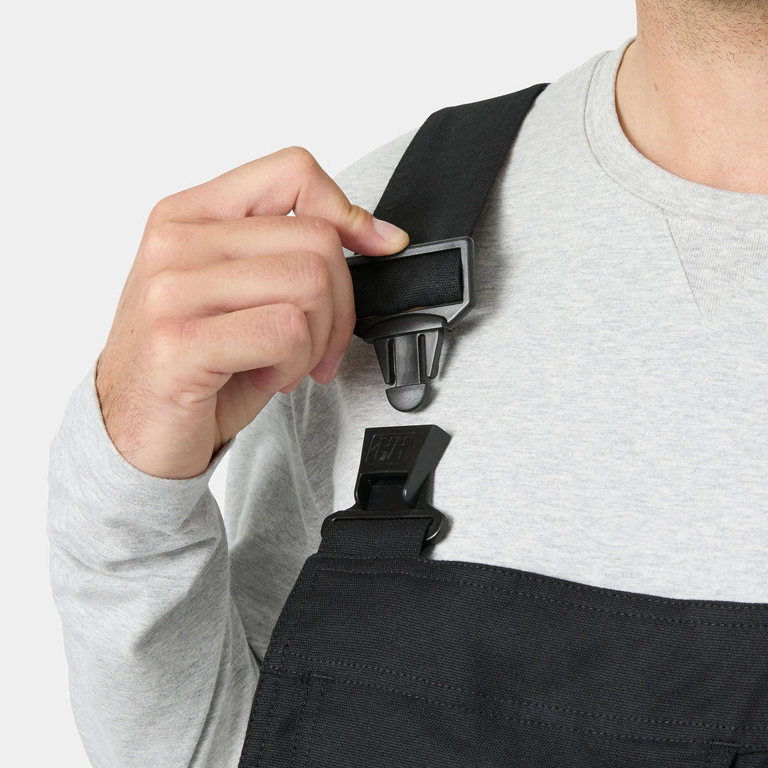 Helly Hansen Oxford 2.0 HH Connect Cordura Reinforced Bib Trousers 77615 Black — Product Detail 301 