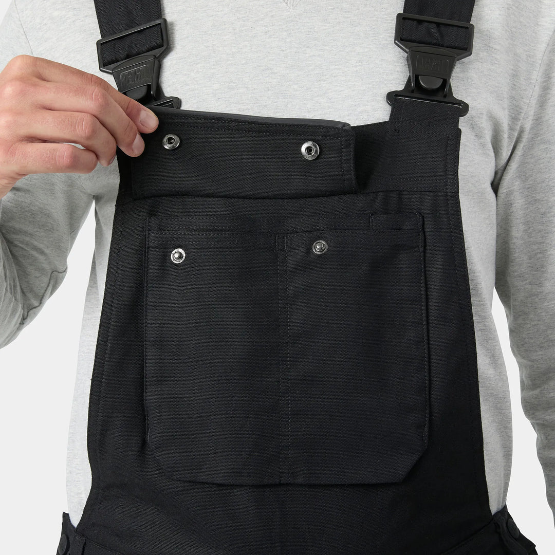 Helly Hansen Oxford 2.0 HH Connect Cordura Reinforced Bib Trousers 77615 Black — Product Detail 302 
