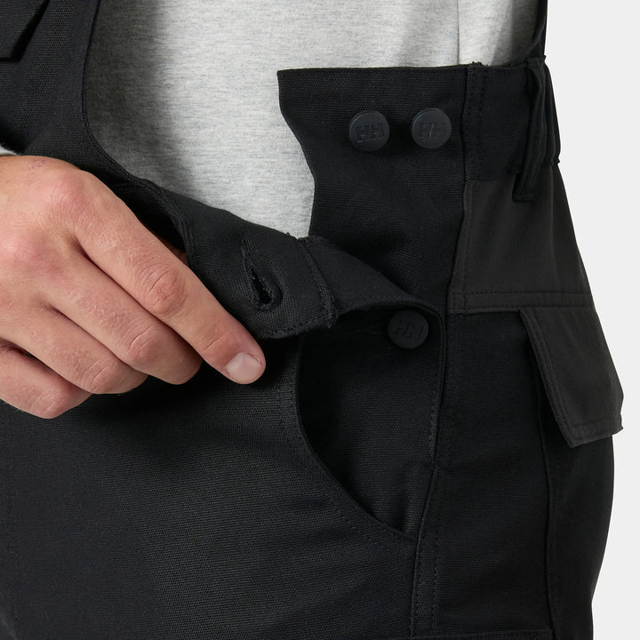 Helly Hansen Oxford 2.0 HH Connect Cordura Reinforced Bib Trousers 77615 Black — Product Detail 303 