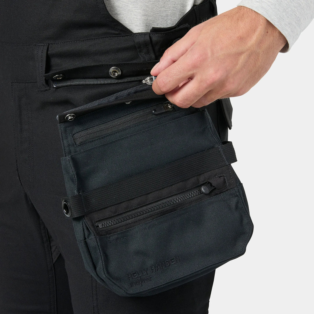 Helly Hansen Oxford 2.0 HH Connect Cordura Reinforced Bib Trousers 77615 Black — Product Detail 304 