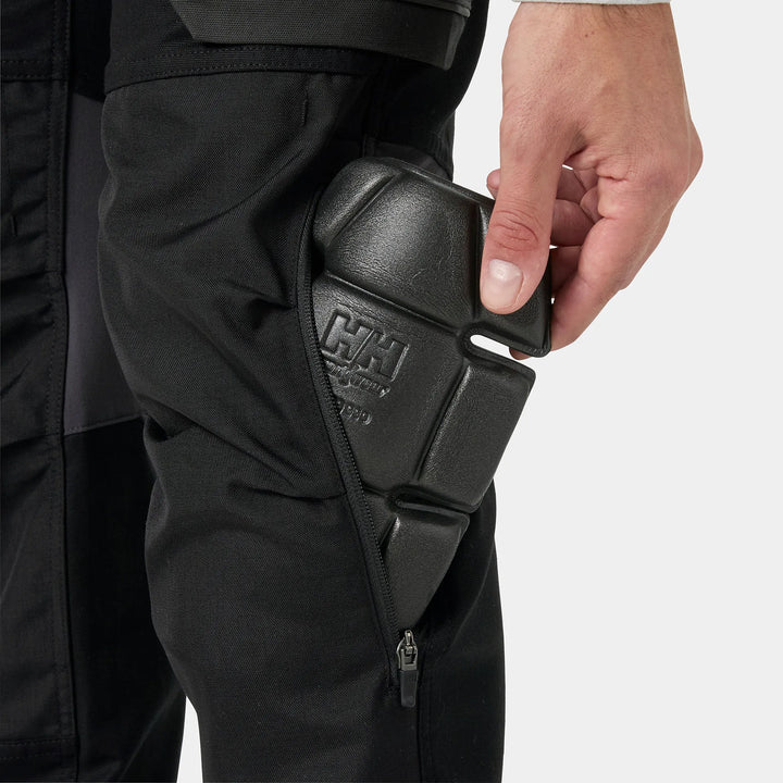 Helly Hansen Oxford 2.0 HH Connect Cordura Reinforced Bib Trousers 77615 Black/Ebony — Product Detail 302 