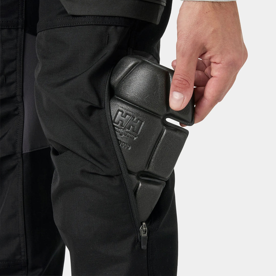 Helly Hansen Oxford 2.0 HH Connect Cordura Reinforced Bib Trousers 77615 Black/Ebony — Product Detail 302 