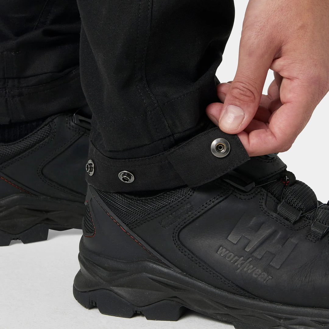 Helly Hansen Oxford 2.0 HH Connect Cordura Reinforced Bib Trousers 77615 Black/Ebony — Product Detail 303 
