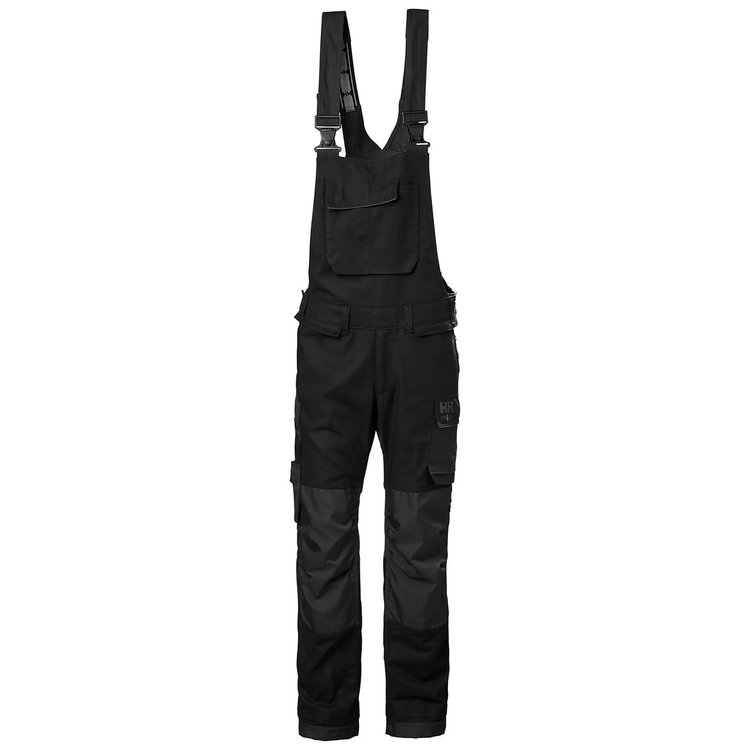 Helly Hansen Oxford 2.0 HH Connect Cordura Reinforced Bib Trousers 77615 Black/Ebony — Hero 