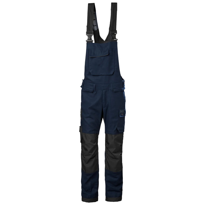 Helly Hansen Oxford 2.0 HH Connect Cordura Reinforced Bib Trousers 77615 Navy/Ebony — Hero 