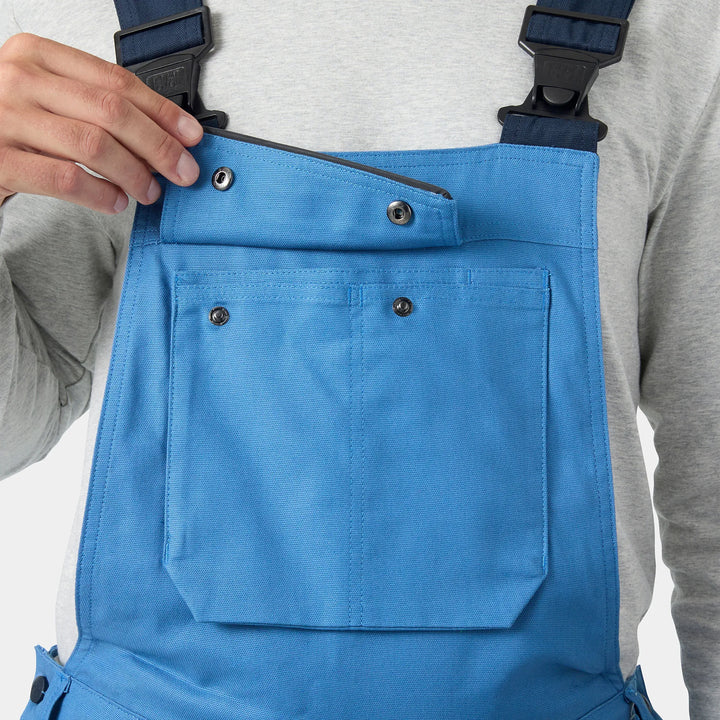 Helly Hansen Oxford 2.0 HH Connect Cordura Reinforced Bib Trousers 77615 Navy/Stone Blue — Product Detail 302 