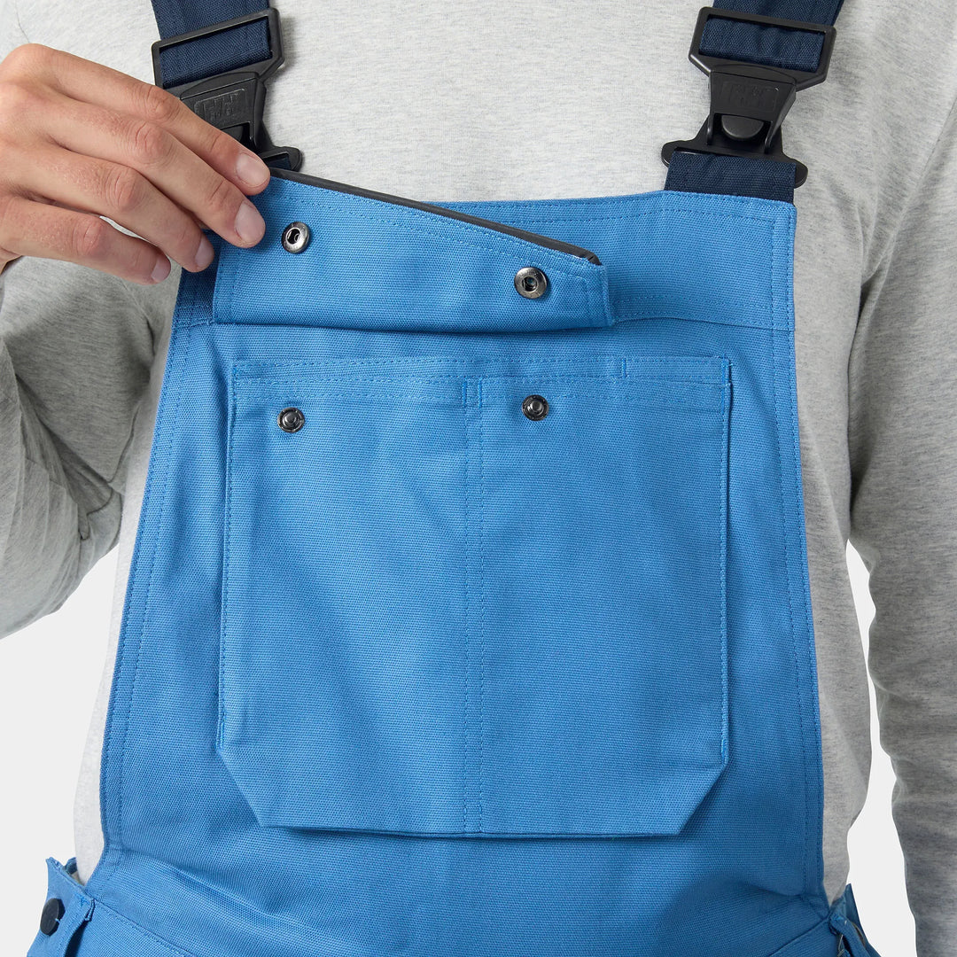 Helly Hansen Oxford 2.0 HH Connect Cordura Reinforced Bib Trousers 77615 Navy/Stone Blue — Product Detail 302 