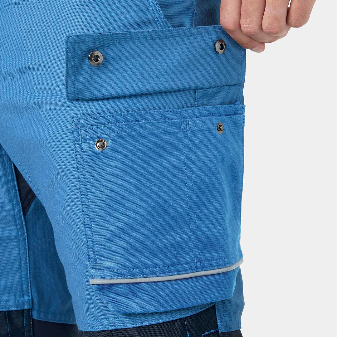 Helly Hansen Oxford 2.0 HH Connect Cordura Reinforced Bib Trousers 77615 Navy/Stone Blue — Product Detail 304 