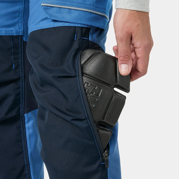 Helly Hansen Oxford 2.0 HH Connect Cordura Reinforced Bib Trousers 77615 Navy/Stone Blue — Product Detail 305 