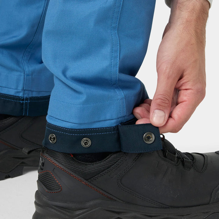 Helly Hansen Oxford 2.0 HH Connect Cordura Reinforced Bib Trousers 77615 Navy/Stone Blue — Product Detail 306 