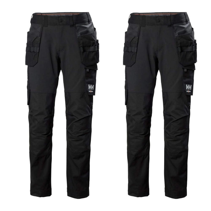 helly-hansen-oxford-4x-stretch-construction-trousers-77405-black-twin-pack-deal-1 
