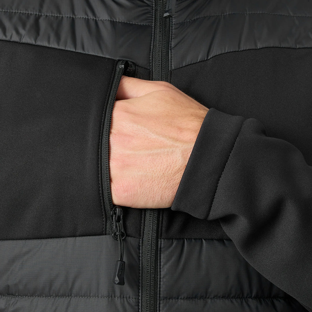 Helly Hansen Oxford Hybrid PrimaLoft Insulated Recycled Content Jacket 73370 Black — Product Detail 302 