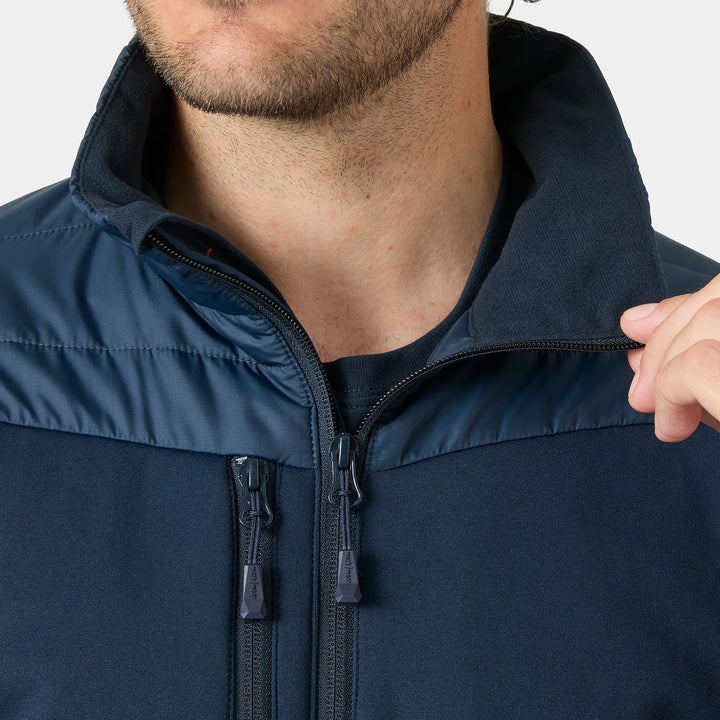 Helly Hansen Oxford Hybrid PrimaLoft Insulated Recycled Content Jacket 73370 Navy — Product Detail 303 