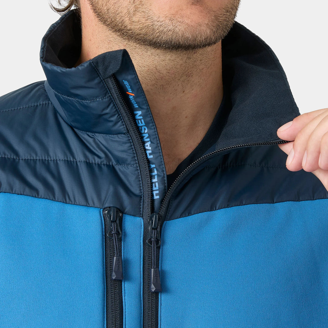 Helly Hansen Oxford Hybrid PrimaLoft Insulated Recycled Content Jacket 73370 Navy/Stone Blue — Product Detail 303 