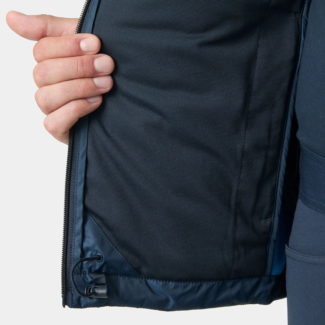 Helly Hansen Oxford Hybrid PrimaLoft Insulated Recycled Content Jacket 73370 Navy/Stone Blue — Product Detail 304 