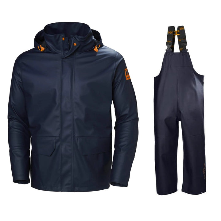 Helly Hansen Gale Waterproof Rain Jacket Navy 1 Front 
