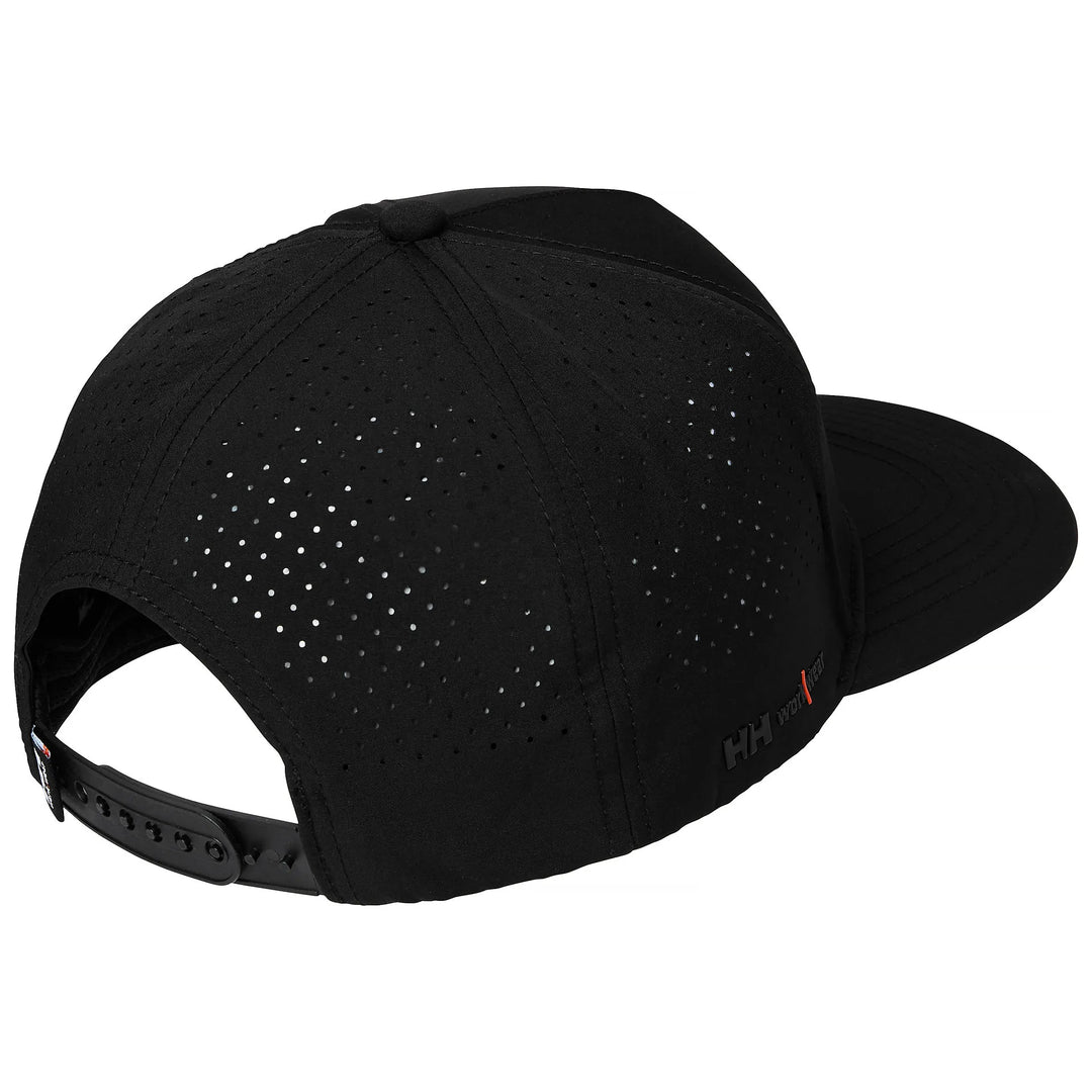 Helly Hansen Tech Trucker Cap 79759 Black — Back View 