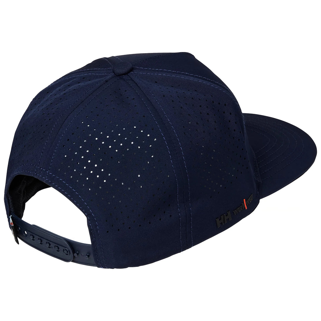 Helly Hansen Tech Trucker Cap 79759 Navy — Back View 