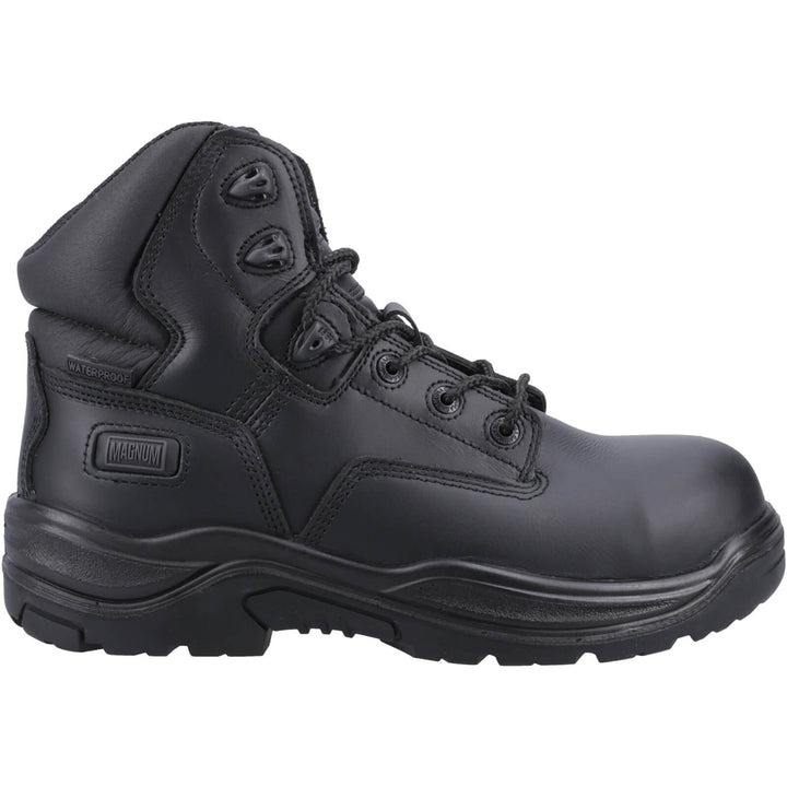 Magnum Responder Side-Zip Waterproof Composite Toe Cap S3 Uniform Safety Boots Black 5#colour_black