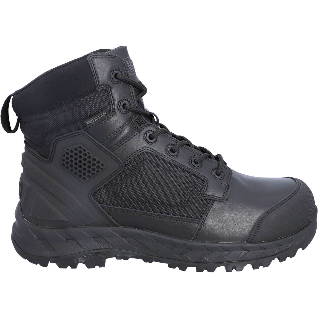 Magnum Spider Exo 6.0 High Leg Waterproof S7L Composite Toe Cap Safety Boots Black 6
