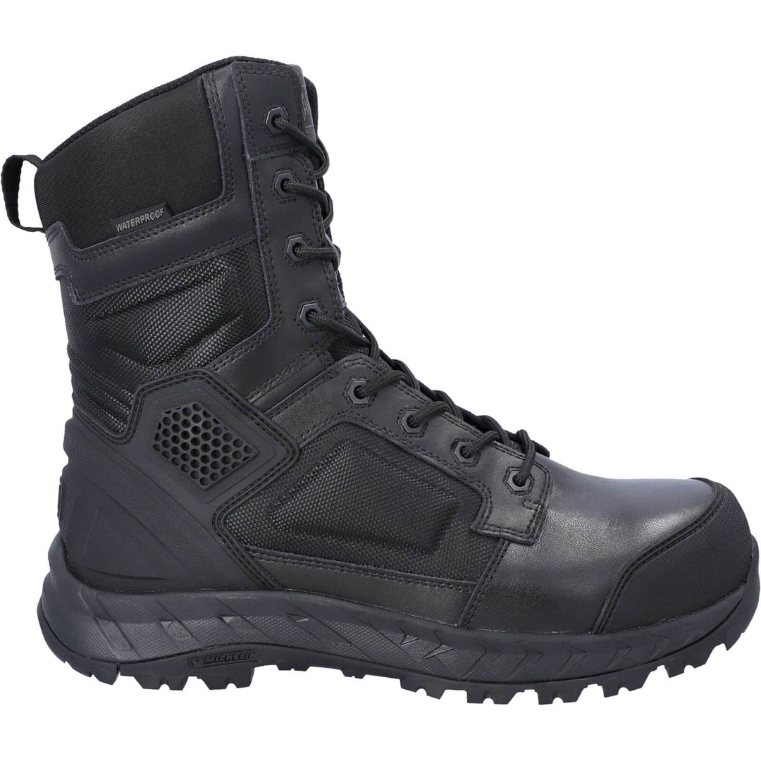 Magnum Spider Exo 8.0 Waterproof S7L Composite Toe Cap Safety Boots Black 6