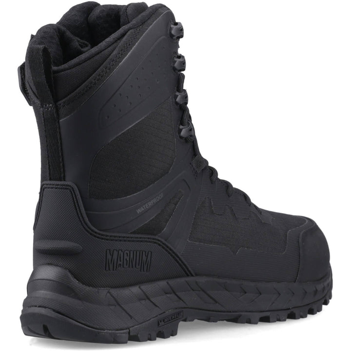 Magnum Ultima Pro 8.0 Waterproof Side-Zip Lightweight Uniform Boots Black 2#colour_black