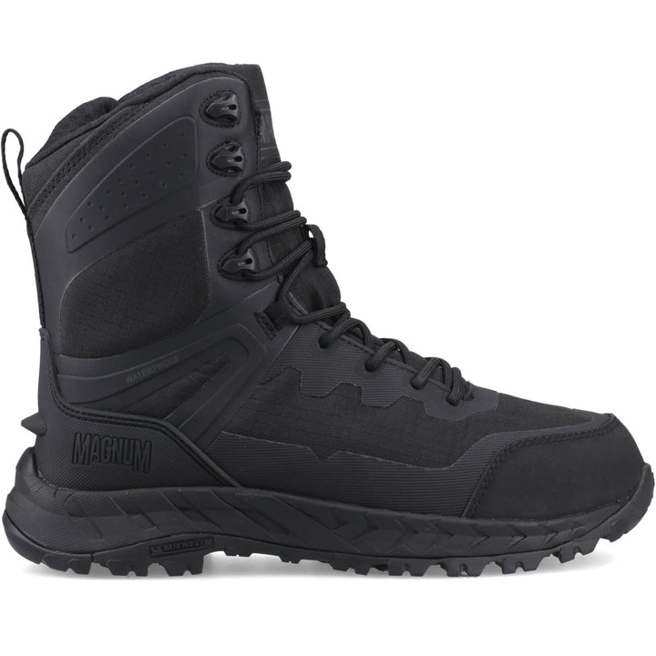 Magnum Ultima Pro 8.0 Waterproof Side-Zip Lightweight Uniform Boots Black 5#colour_black