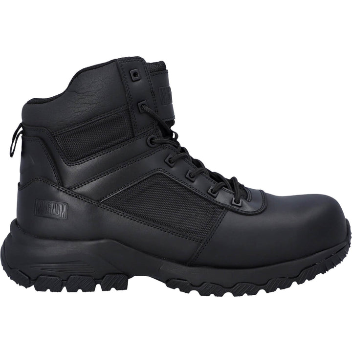 Magnum Vanguard 6.0 Lightweight S3 Composite Toe Cap Safety Boots Black 5#colour_black